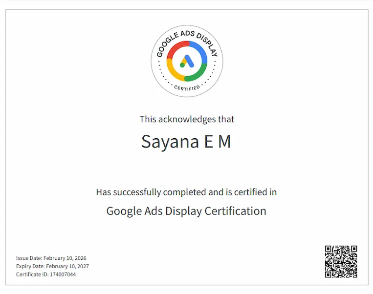 freelance digital marketer in kannur